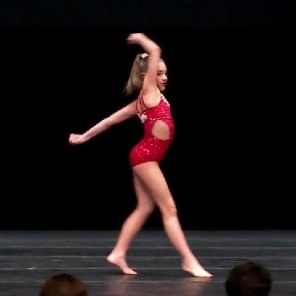 Red Dance Leotard Costume